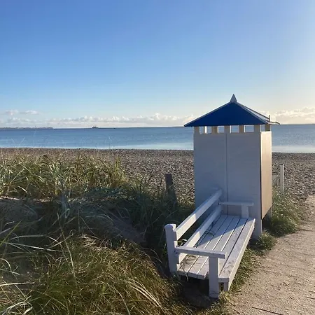 Wellness Ferienhaus Meerjungfrau inklusive Infrarotsauna und Strandkorb am Strand * Scharbeutz